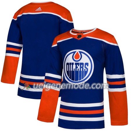 Herren Eishockey Edmonton Oilers Trikot Blank Adidas Alternate 2018-19 Authentic